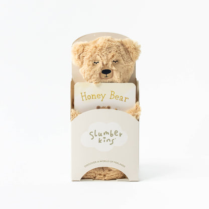 Honey Bear's Gratitude Plush Snuggler Set - with 2 books!