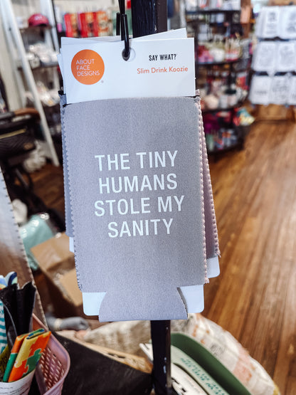 Tiny Humans Slim Koozie