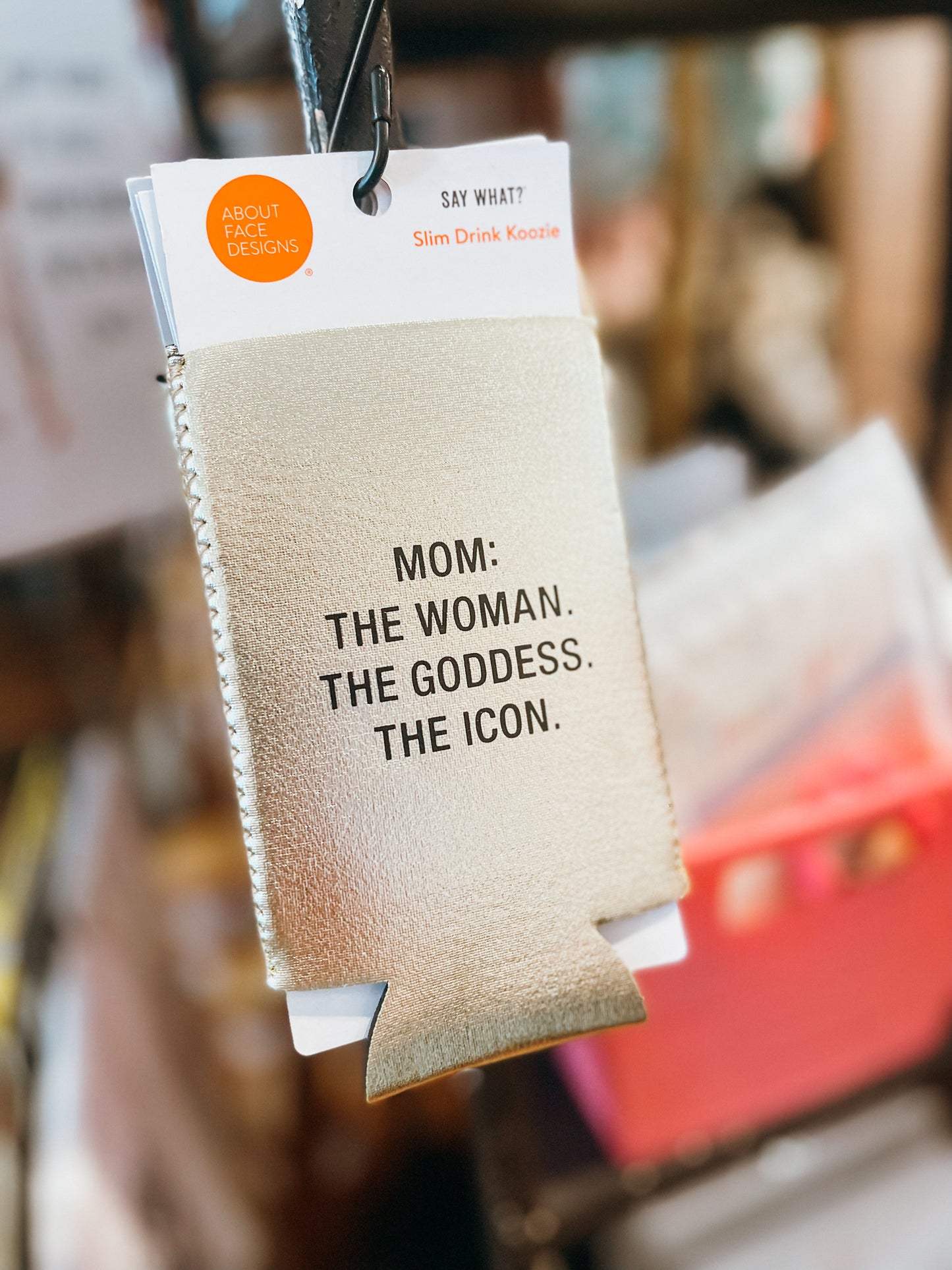 The Woman, Goddess, Icon Slim Koozie