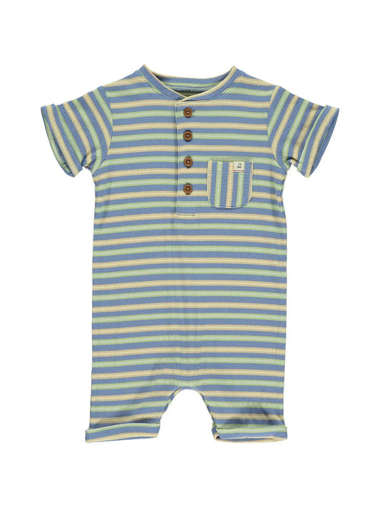 Camborne Ribbed Henley Romper